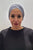Tulip Bonnet in Grey: Exclusive Design Under-Cap for Hijabs