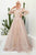 Pink Cinderella A-Line Silhouette Gown