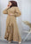 Classic Gold Silk Gown