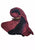 Amethyst Ombre: Maroon and Black Soft Cotton Jersey Scarf