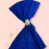 Premium Royal Blue Jersey Hijab