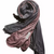 Vintage Rose Ombre: Grey and Pink Cotton Jersey Scarf