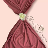 Premium Dark Rose Jersey Hijab