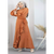 Classic Copper Silk Gown