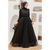 Celiene Gown - Luxurious Tulle, Silk, Chiffon
