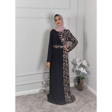 Ciayra Rose Gown: Long Sleeve A-Line Silhouette