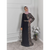 Ciayra Rose Gown: Long Sleeve A-Line Silhouette