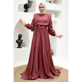 A-Line Gown - Lady Sally Silk Blend