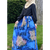 Annabelle Maxi Dress Blue and Black