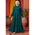 Maxi Dress - Sara A-Line Tiered Cotton Blend Dress