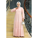 Maxi Dress - Sally A-Line Cotton-Lycra Dress