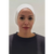 White Back Tie Bonnet - Comfortable Hijab Headwear