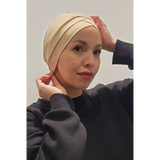 Tulip Bonnet in Nude: Exclusive Design Under-Cap for Hijabs