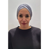 Tulip Bonnet in Grey: Exclusive Design Under-Cap for Hijabs