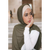Criss-Cross Layla Bonnet: Organic Luxury Jersey Headscarf