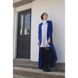 The Royal Cardigan: Classy Floor-Grazing Maxi