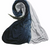 Sea Breeze Ombre: Blue and White Cotton Jersey Scarf