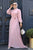 Maxi Dress - Leah A-Line Silk-Chiffon Dress