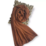 Premium Rust Jersey Hijab