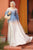 Serena Ombre Gown - Satin-Silk A-Line Maxi Dress